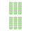 100Pcs High-Temp Resistant Green Cupcake Holders Paper Baking Cups 8