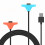 Switch2handle magnetisches geflochtenes Ladekabel dual 1