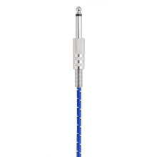 Guitar Patch Cable 6.35mm Mono Male 1m Blue