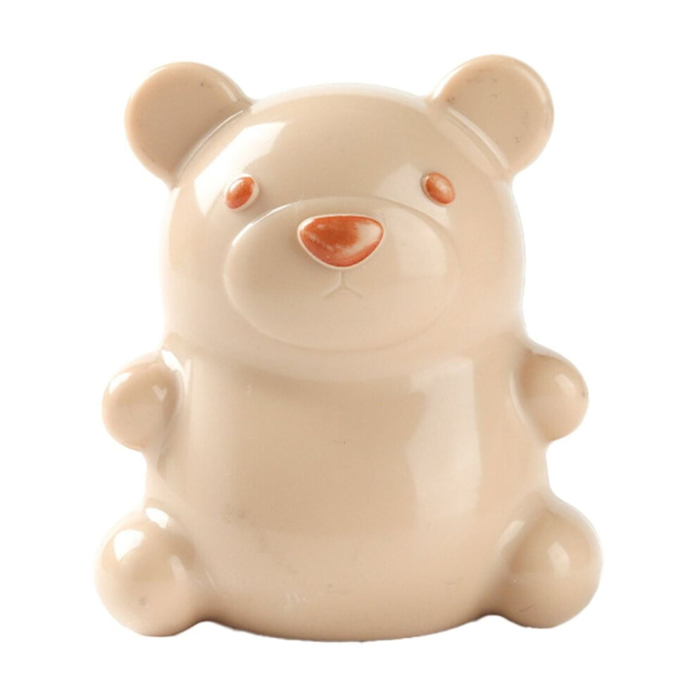 Cute Bear Finger Nail Brush for Kids â Soft Bristles, Easy-Grip Design, Compatible with Kids' Nails