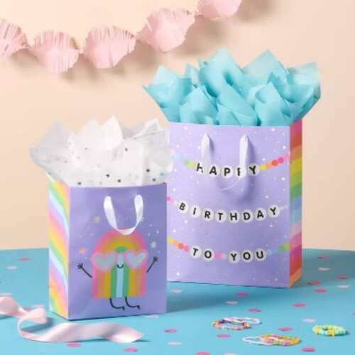 8ct Tissue Paper Blue 1