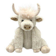 Σκωτσέζικο Highland Cow Λούτρινο Παιχνίδι Μαλακό Μαξιλάρι Αγροτικής Διακόσμησης