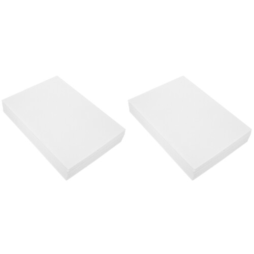 40Sheets Smooth White Foam Sheets for DIY Crafts and Art Projects