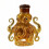 Whiskyglasflasche mit Meeresmotiv 3
