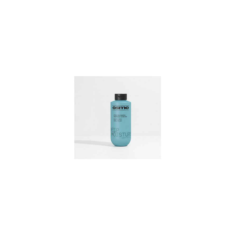 Osmo Deep Moisture Shampoo | Keratin Complex & Pataua Oil | Deep Hydration | Dry, Damaged & Coloured Hair | Vegan. 400Ml