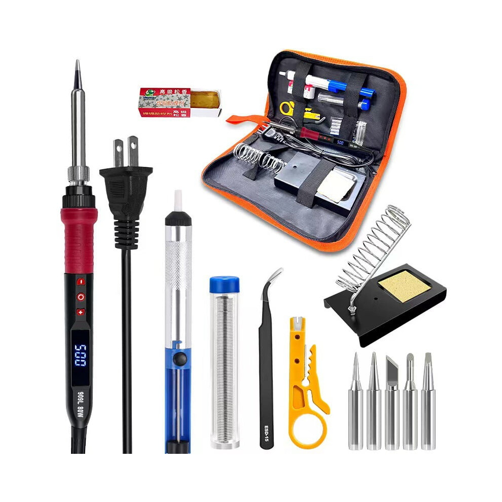 Constant Temperature Internal Heating Electric Soldering Iron 60W Adjustable Temperature 110V Electric Soldering Iron Package 9170372165339