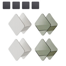 4 Pieces Magnetic Kitchen Wall Mount Storage Rack Organizer Space Saver