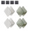 4 Pieces Magnetic Kitchen Wall Mount Storage Rack Organizer Space Saver 1