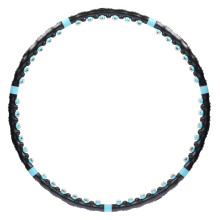 Hula Hoop 98 cm, anello fitness nero-blu