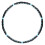 Hula Hoop 98cm, Sort-Blå Fitness Ring 1