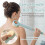 Long Handle Bath Brush Soft Hair Automatic Liquid Bath Brush Bathroom Body 3
