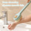 Long Handle Bath Brush Soft Hair Automatic Liquid Bath Brush Bathroom Body 5