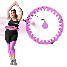 Hula Hoop mit Gewicht in Übergröße, Violett