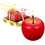 Bougie parfumée en forme de pomme (1 pièce) 1