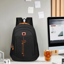 Fritidsrygsæk til mænd og studerende i gråt minimalistisk design