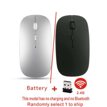 Oplaadbare draadloze Bluetooth-muis 2.4G USB