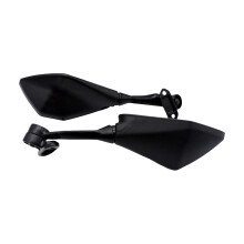 Rear View Side Mirrors for Motorcycle, Wider Field Of Vision with Adjustable Viewing Angle, Dual Curvature Reflective Glass Design for Enhanced