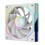 Ventola per case del computer ARGB12cm4-pin PWM Silenziosa Bianca 1