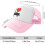 Griseprint Mesh Baseballkasket – Justerbar Unisex Hat 3
