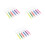 18Pcs Fluorescent Syringe Highlighter Pens for School and Office Use 6