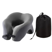 Kannettava ergonominen pehmeä niskatyyny, 1 kpl
