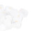 25pcs Rune Stones Crystal Set White, Pendulum Bag 6