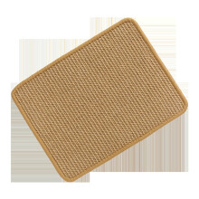 1 st naturlig sisal klösmatta för katter horisontell klösmatta för kattgolv, klösmatta för att slipa klor och skydda möbler (11,8"15,8", A)