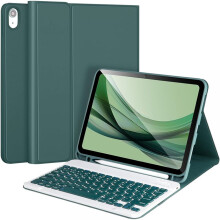 Cover per iPad con tastiera da 10,2 pollici, supporta 3 tasti di scelta rapida completi per iPad di nona, ottava e settima generazione (2021, 2020,