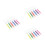 18Pcs Fluorescent Syringe Highlighter Pens for School and Office Use 8