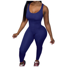 Macacões femininos com controle de barriga, macacões longos femininos para ioga, macacão de corpo inteiro.