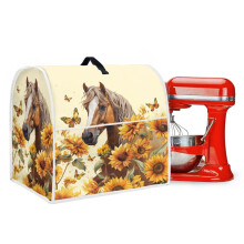 Housse multifonctionnelle pour robot pâtissier compatible avec les robots pâtissiers de 4,5 à 5 litres – Housse de protection lavable et facile