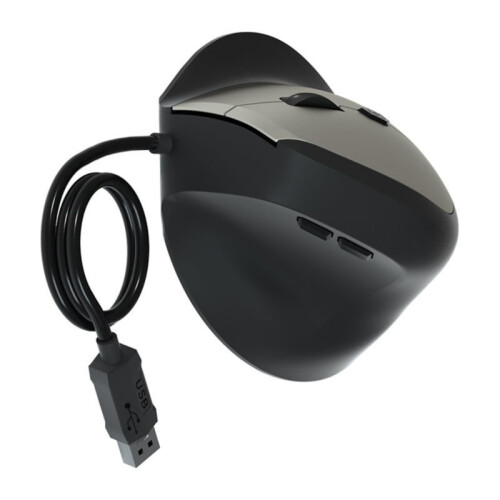 Wired Right Hand Vertical Mouse Ergonomic Gaming Mouse 1600DPI Adjust USB Optical Wrist Healthy Mouse for PC Computer 1