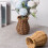 Vase en rotin tressé à la main (3 pièces) 6