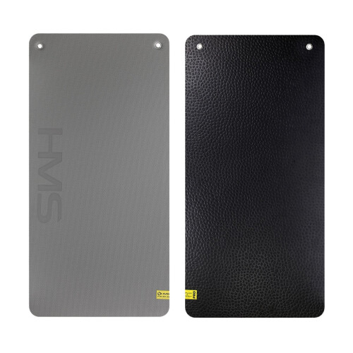 Fitness Mat, Gray-Black, Non-Slip, 6mm Thick