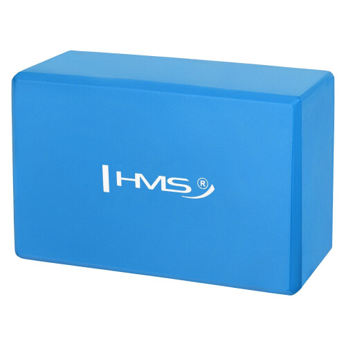 Yoga Block, Blue, Foam, Lightweight, Non-Slip