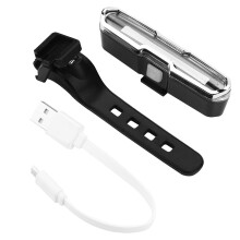 Lumină spate pentru bicicletă impermeabilă, reîncărcabilă prin USB, cu LED-uri ultra-luminoase, cu moduri multiple de montare reglabilă,