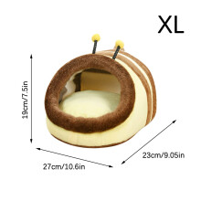 Cute Hamster Hedgehog House with Removable Pad and Non-Slip Bottom for Guinea Pigs Small Pets