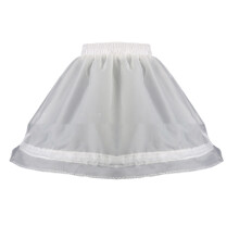 Girl Crinoline Underskirt A-line Petticoat Little Girl Petticoat Underskirt Short Underskirt For Dress with Hoop