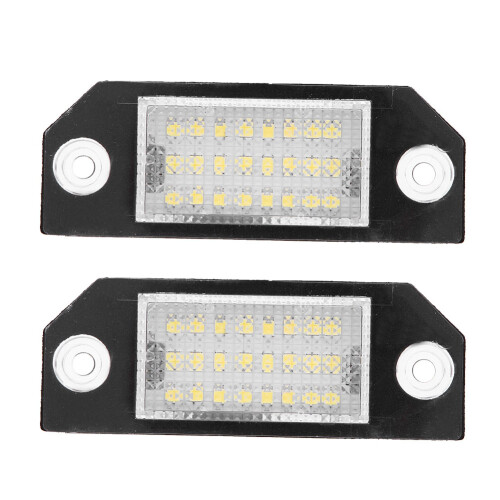2pcs 24 LED License Plate Light for Ford C MAX Focus MK2 12V 1