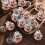 12pcs Brown Plastic Macaron Christmas Ball Ornaments 5