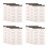 12Sheets Black Waterproof Eyebrow Stickers 3D Bionic Realistic Decals 5