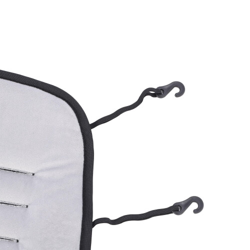 Winter Footmuff for Strollers – Thick, Wind‑Proof, Adjustable Lock, Universal Fit, Black 2
