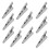 20Pcs Stainless Steel Clips Quick Testing Metal Clamps Silver Durable 6