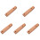 5Sets Wooden Spatula Handles Replacement Durable Anti-Slip Kitchen Use 4