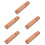 5Sets Wooden Spatula Handles Replacement Durable Anti-Slip Kitchen Use 8