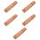 5Sets Wooden Spatula Handles Replacement Durable Anti-Slip Kitchen Use 9