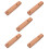 5Sets Wooden Spatula Handles Replacement Durable Anti-Slip Kitchen Use 10