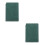 2Stk Wiederbeschreibbares Notebook Whiteboard PU Material 1