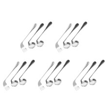 5Sets Senioren Essbesteck Aus Mit Gebogenem Löffel Und Gabel