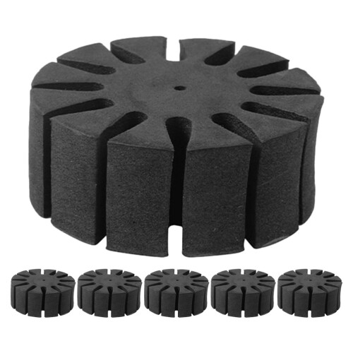 6Pcs Black Eva Arrow Separator Rack for Archery Storage and Home Use
